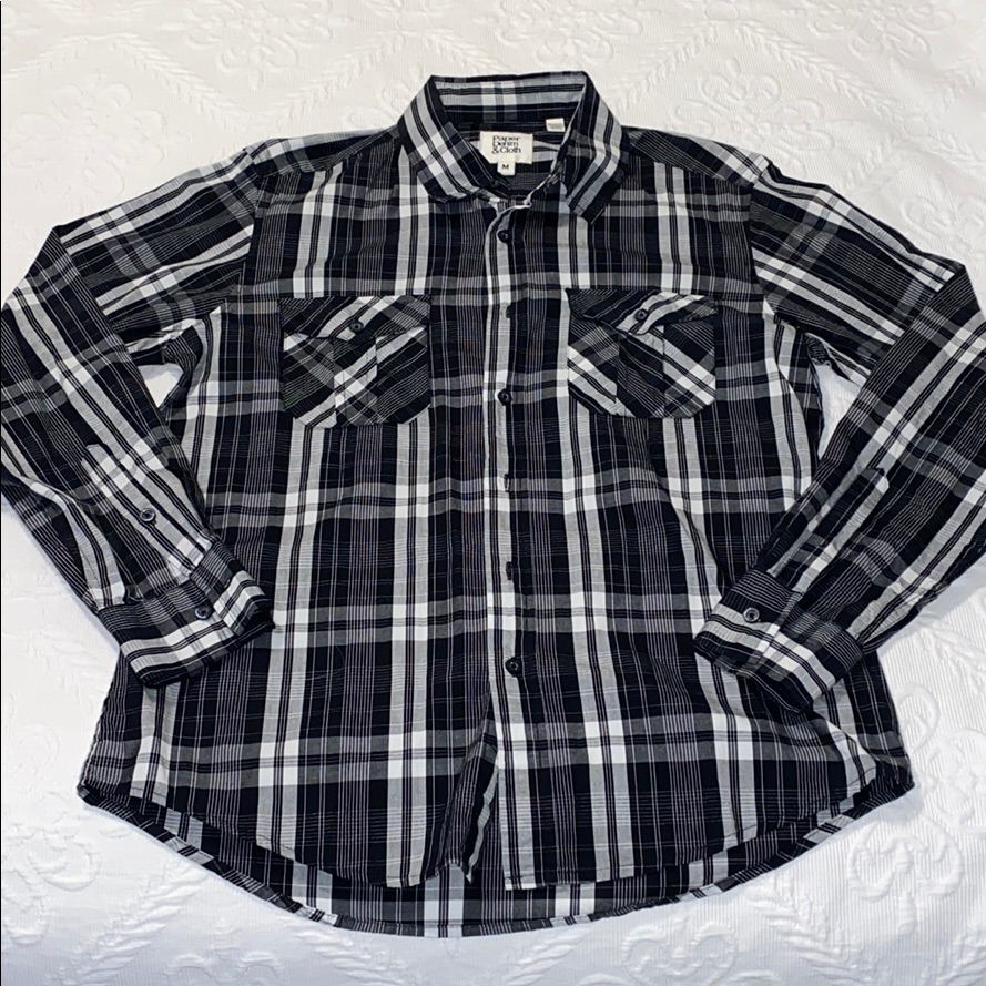 Paper Denim And Cloth Button Down